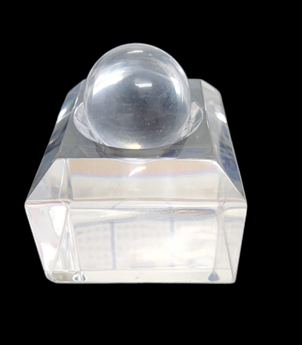 12pcs - 3/4" Diameter Clear Acrylic Solid Sphere Transparent Lab Craft Ball