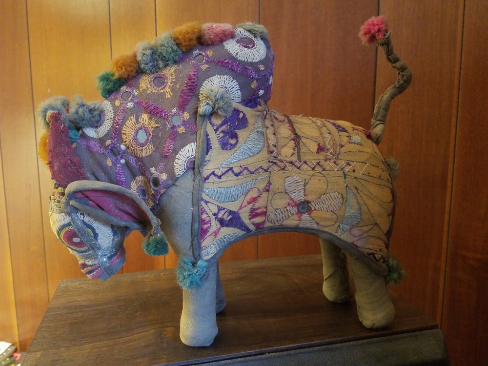 ANTIQUE DONKEY/MULE ***CLOTH, STUFFED***