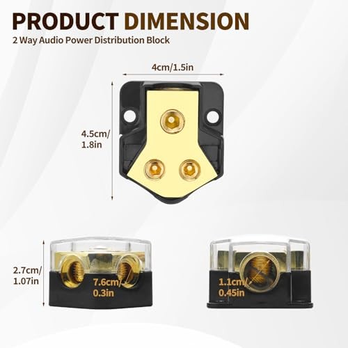 Way Power Distribution Block,PCS 1v Distribution Block 0//4 Specification 2