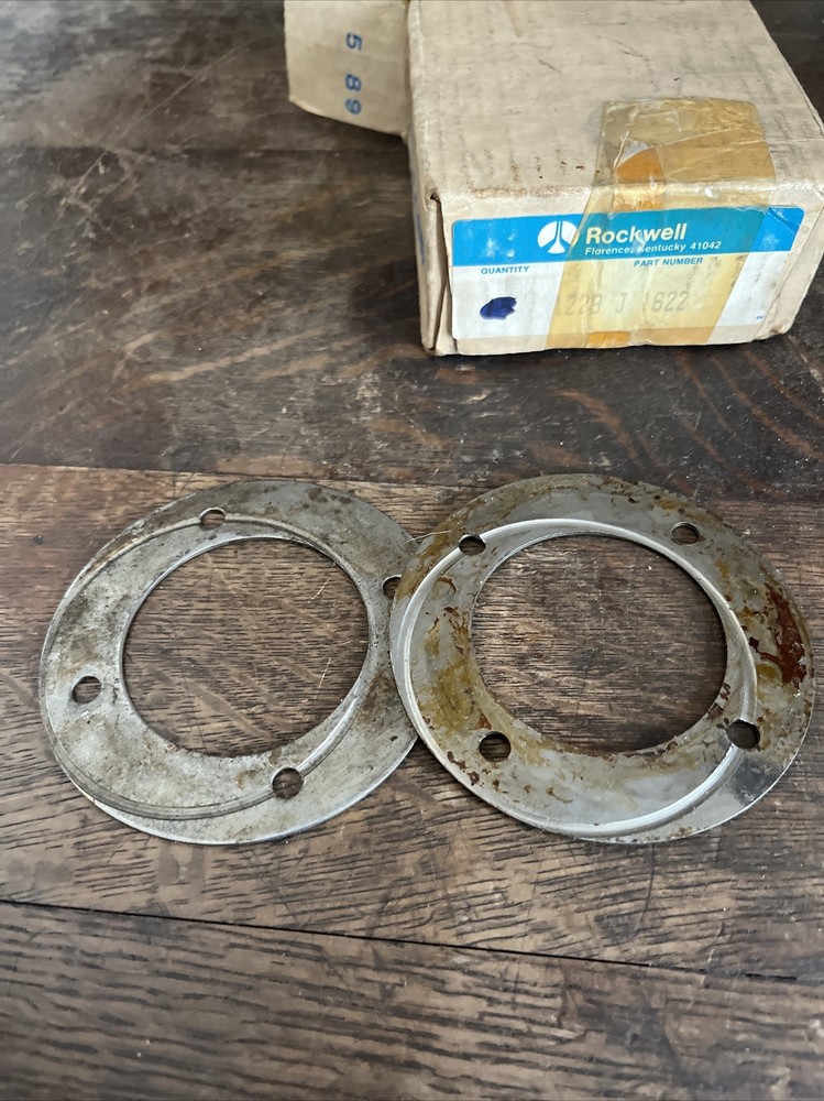 2 NOS Thrust Washers Rockwell 1228-J-1622