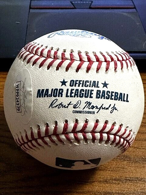 JORDAN MONTGOMERY 3 SIGNED AUTOGRAPHED OML BASEBALL! Yankees, Diamondbacks! JSA