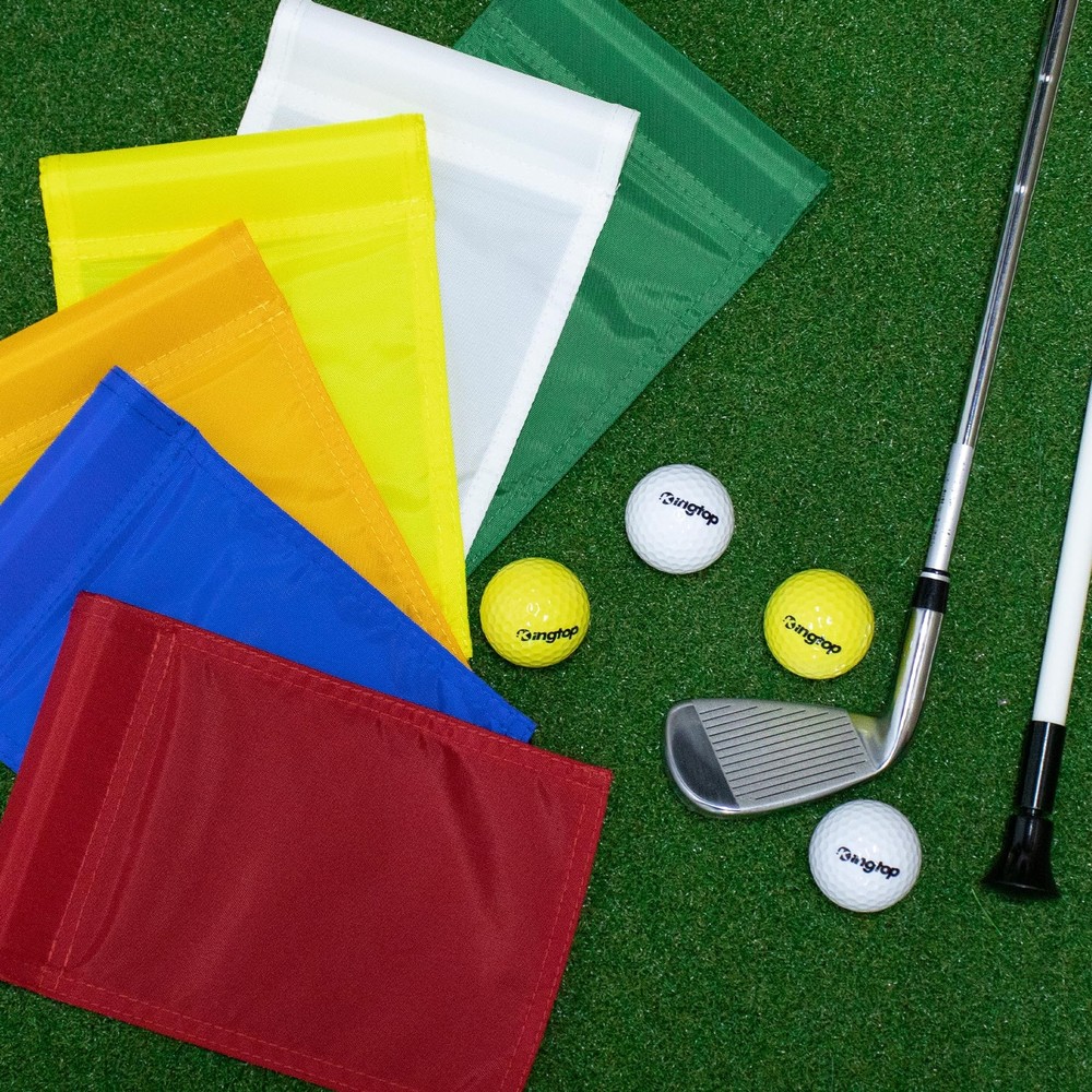 Mini Putting Green Flags for Backyard Practice