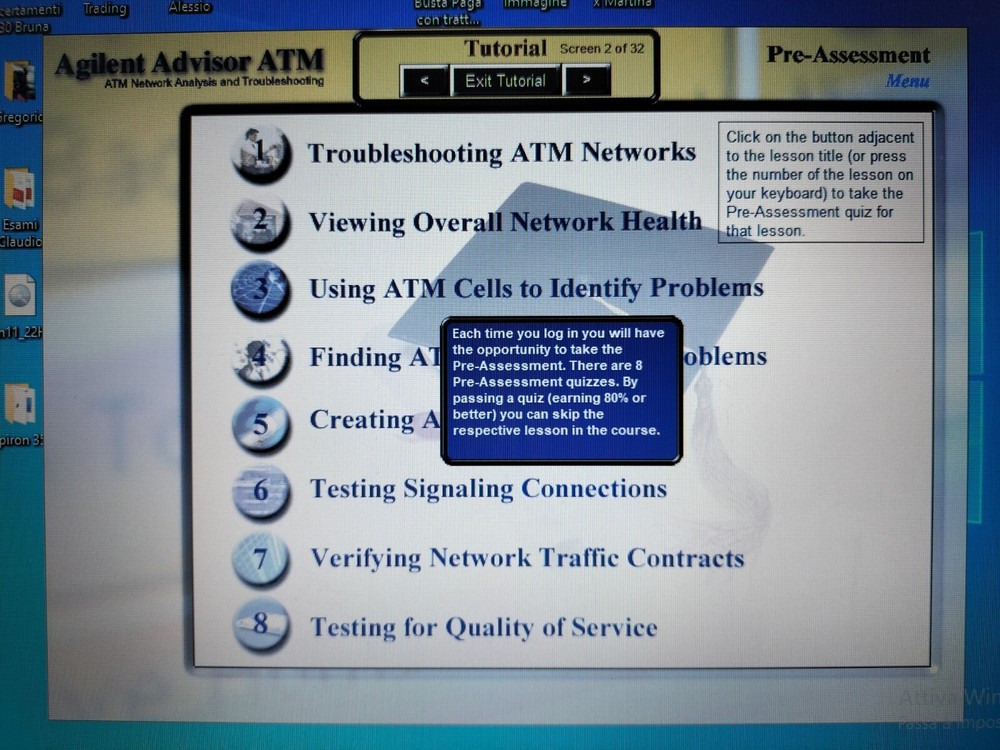 J5400A CD Software Agilent Advisor LAN Interactive Training Course WIN 10 TESTED