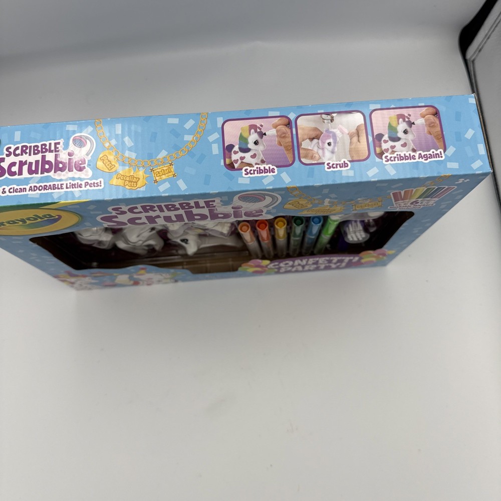 Crayola Scribble Scrubbie, Confetti Party Pack
