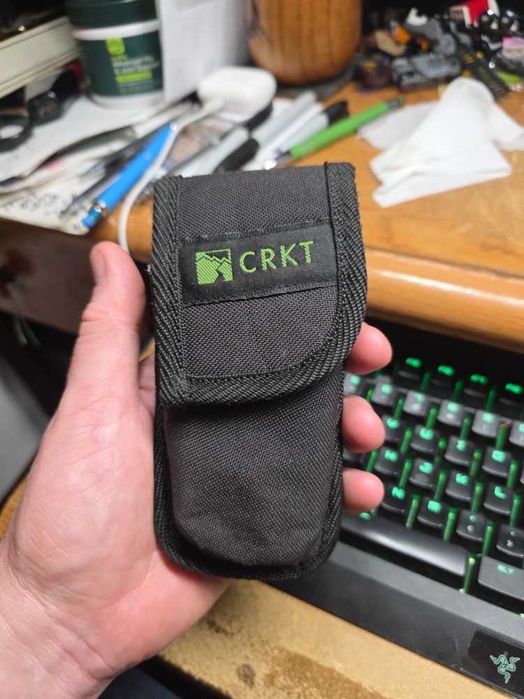 CRKT Sheath Black Nylon Belt Pouch Case Sheath for Large Multitool