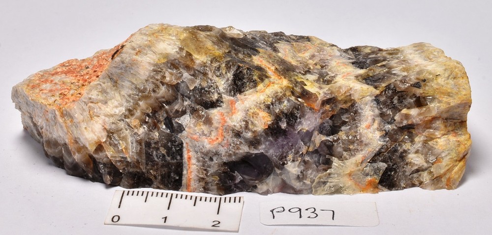 CHEVRON AMETHYST SLAB, AUSTRALIA (P937)