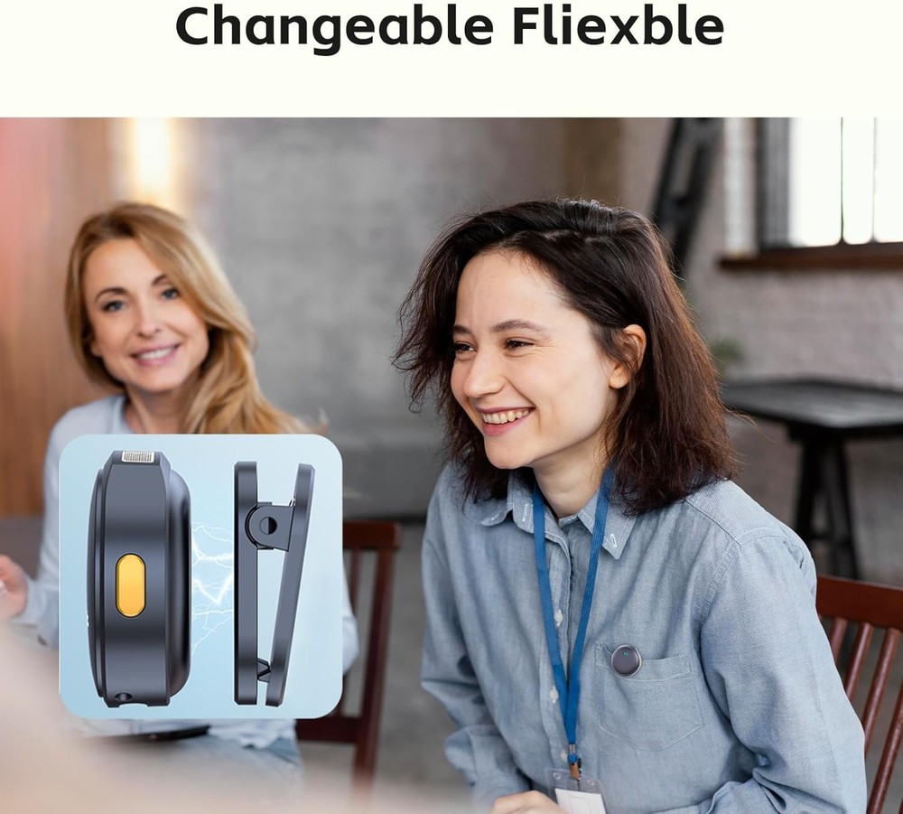 Wireless Lavalier Microphone Lightning Plug & Play, Omnidirectional Type C