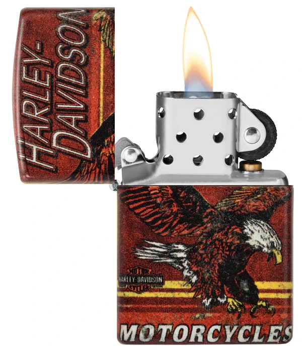 Zippo Lighter Harley-Davidson® Flying Eagle Design
