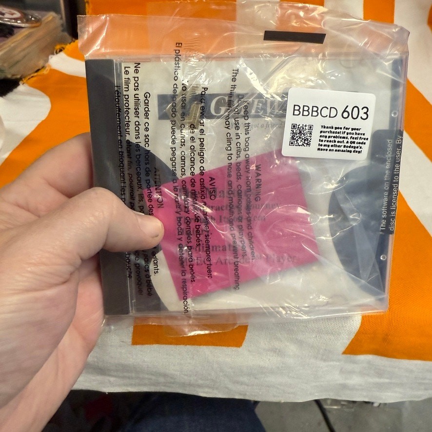 Vintage 1995 Gateway 2000 The Masters Golf Interactive PC CD-ROM Promo Software