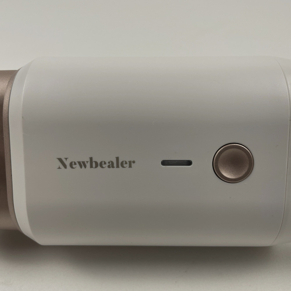 Newbealer Handheld Foldable Garment Steamer For Clothes, Curtains Compact White
