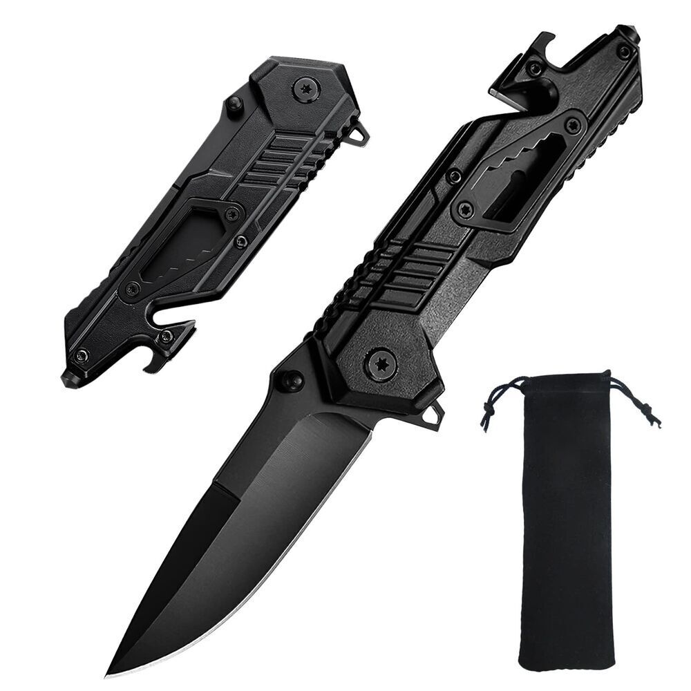 7.9" SPRING OPEN ASSISTED TACTICAL FOLDING POCKET KNIFE EDC Blade Tactical Tool