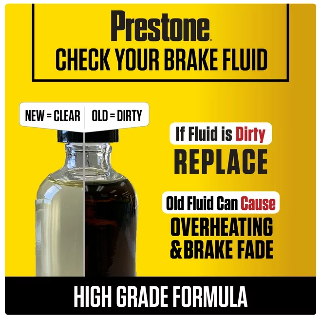 Prestone DOT 4 Brake Fluid 32 fl oz