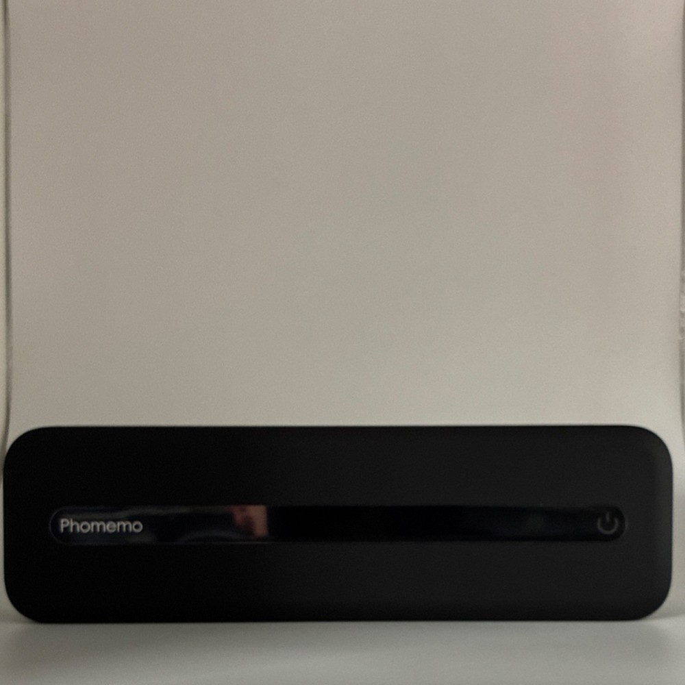 Phomemo M03 Portable Thermal Label Maker Printer USB-C with Case & Label Rolls
