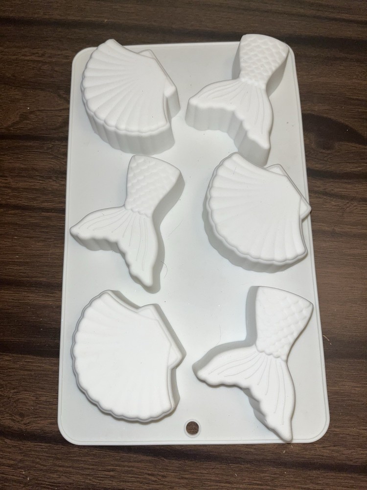Mermaid Tale And Shell Soap Mold