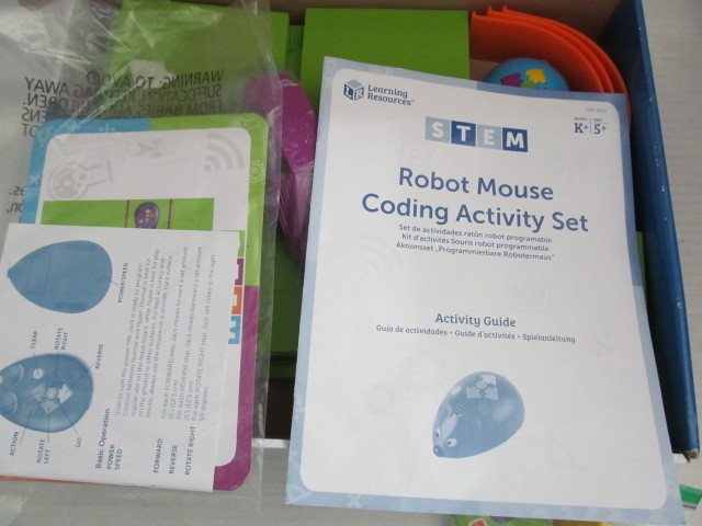 Learning Resources STEM Robot Mouse Coding Activity Set for Ages 5+, Essentials