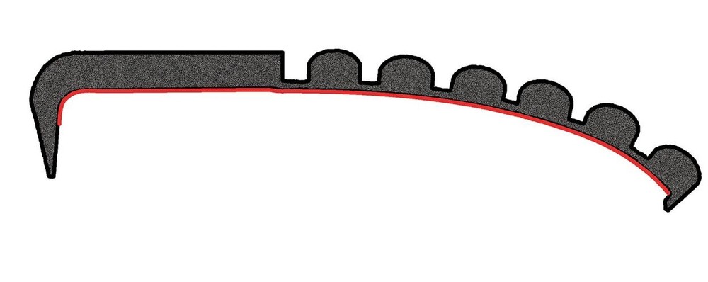 Pacer Performance Rail Guard 6' Tailgate Kit*Rail Gaurd