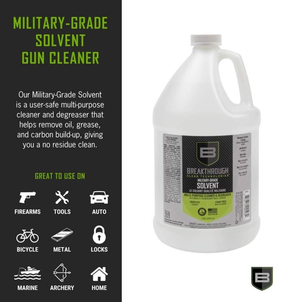 Breakthrough Technologies Multi-Purpose Military-Grade Solvent, 1 Gal #BTS-1GL