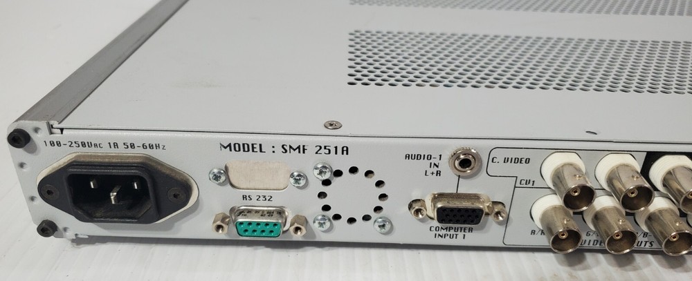 Analog Way SMF251-A SmartFade Switcher SMF 251A