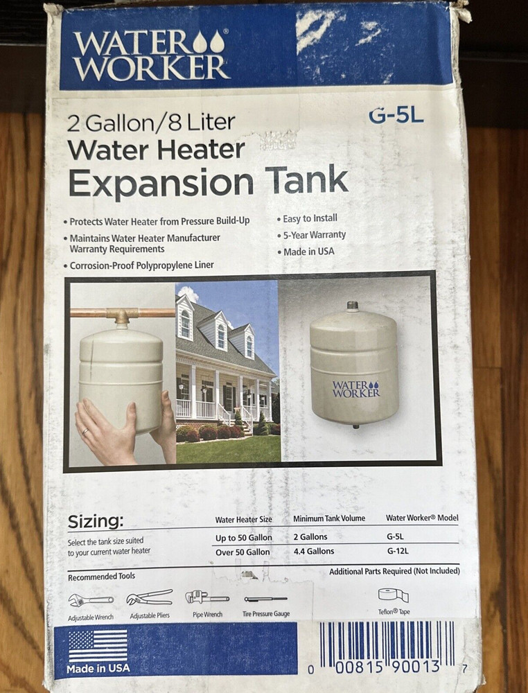 Water Worker G5L Storage Tank Water Heater - ‎FBA_G5L