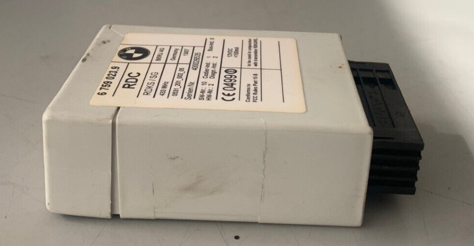 BMW E46 E39 E38 E53 X5 RDC TYRE PRESSURE CONTROL MODULE 6759023.9 USED OEM