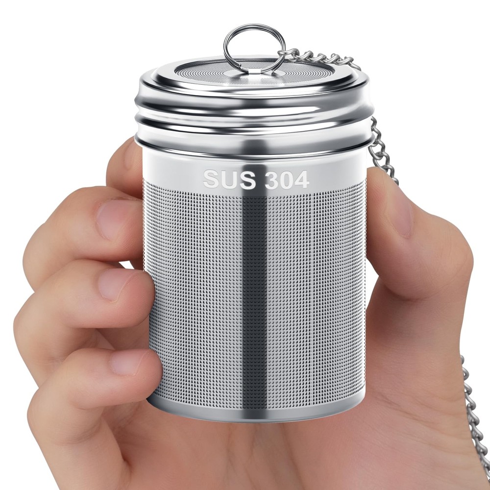 Tea Infuser 2 Pack Large for Loose Tea & Spice Infuser for Cooking
