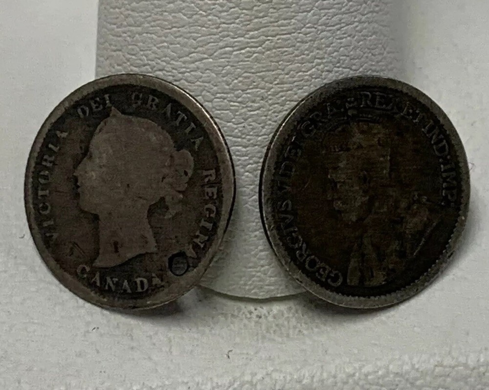 1917 1882 5 Cent Canada