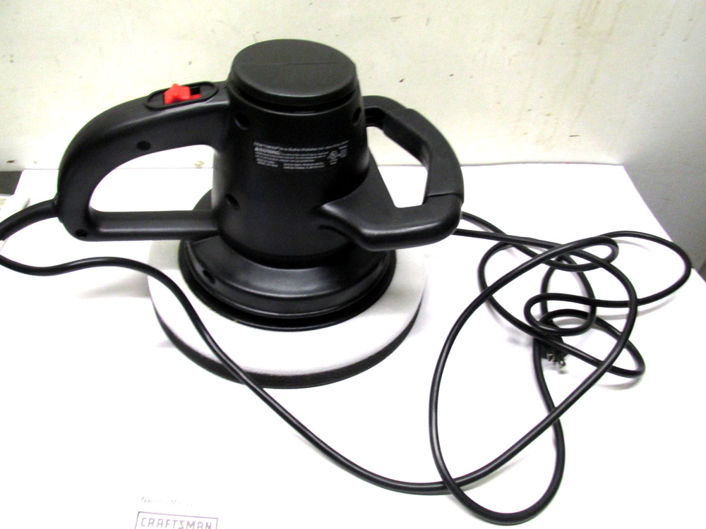Craftsman 10" Buffer Polisher With Case and Accessories