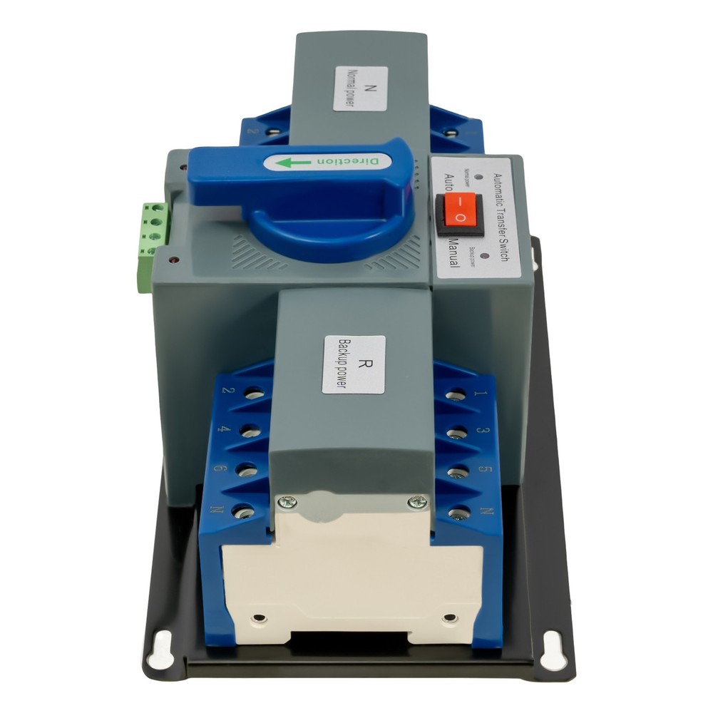 4P Dual Power Automatic Transfer Switch ATS CB level M6 Mini Change-over Switch