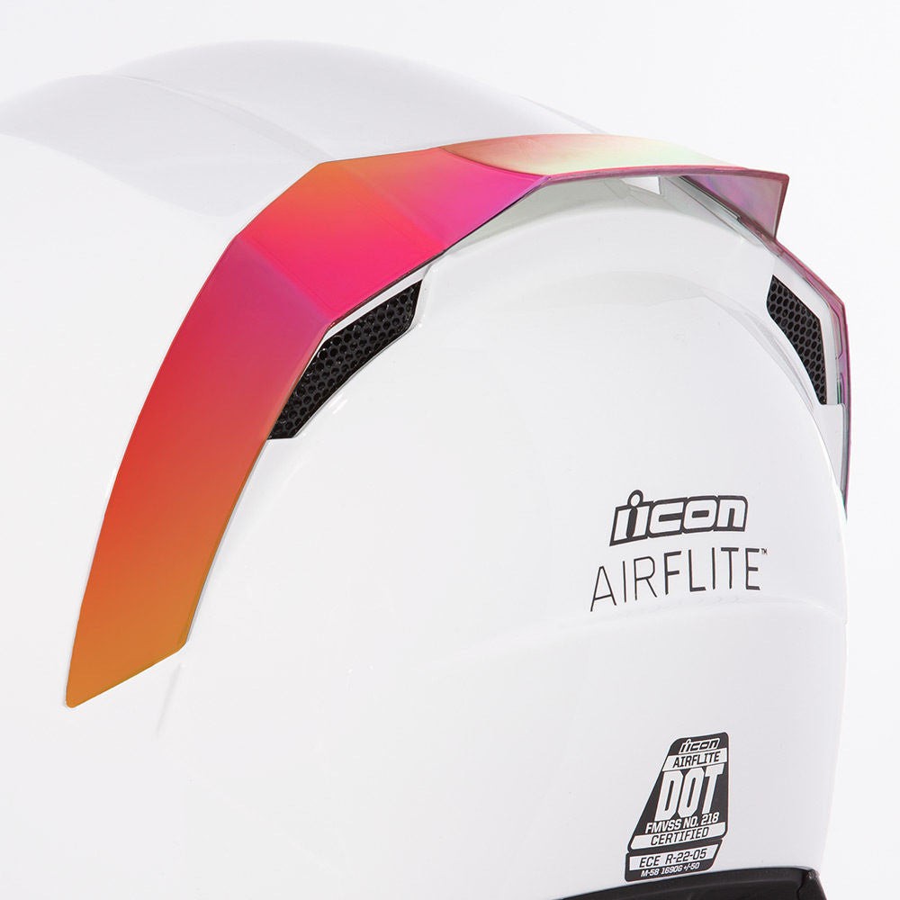 Icon Airflite Replacement Rear Spoiler - Red