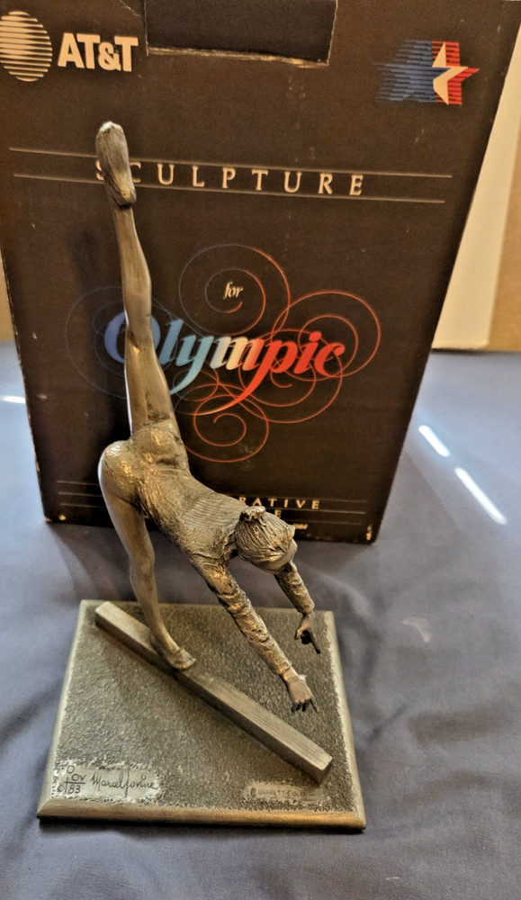 Olympic Telephone Gymnast Sculpture