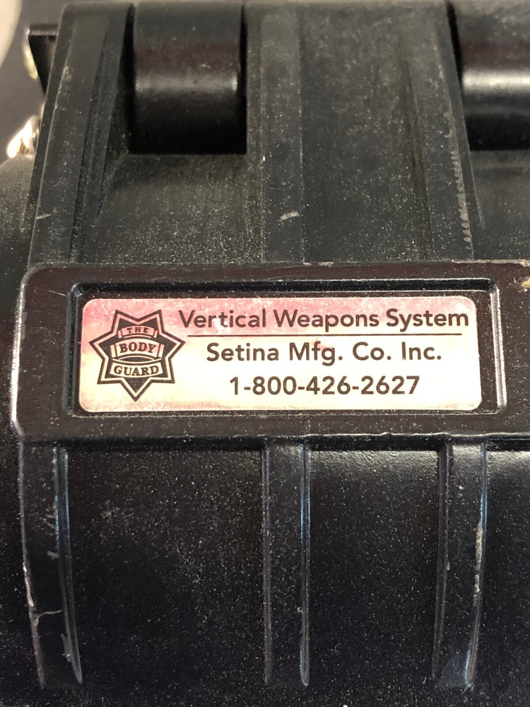 SETINA Vertical Weapons System - Pro219 - Single - NO KEY - Nice Condition!