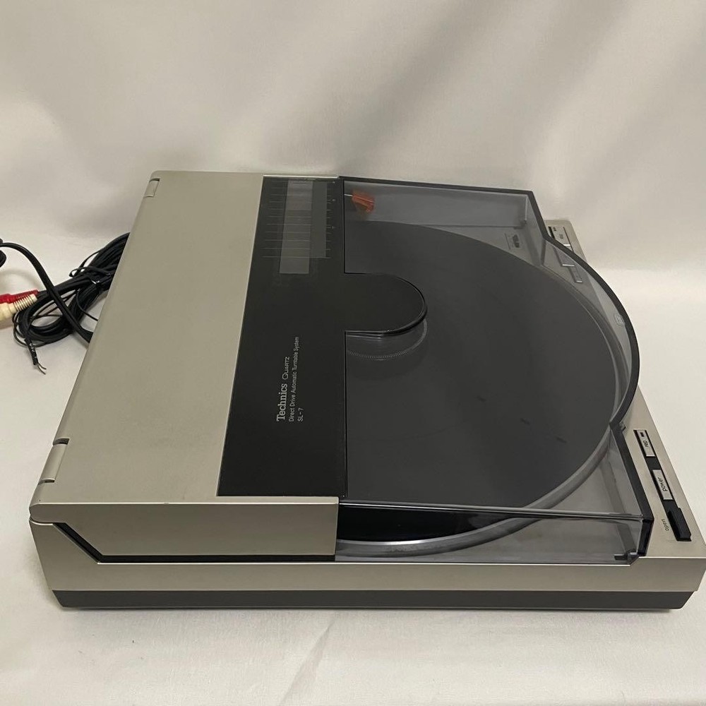 Technics SL-7 Turntable Linear Tracking Quartz Direct Drive Manual Fully Works