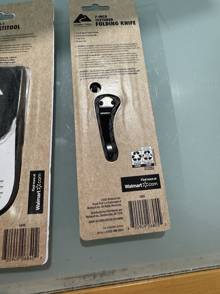 Ozark Trail 12-IN-1 Multitool And Folding Knife