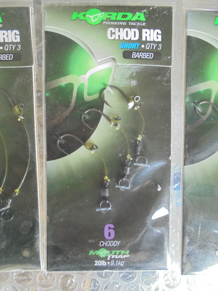 KORDA Chod rigs ( 3 packets )