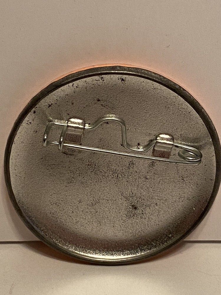 No Nuke Dump Cow Button Anti Nuke Vintage
