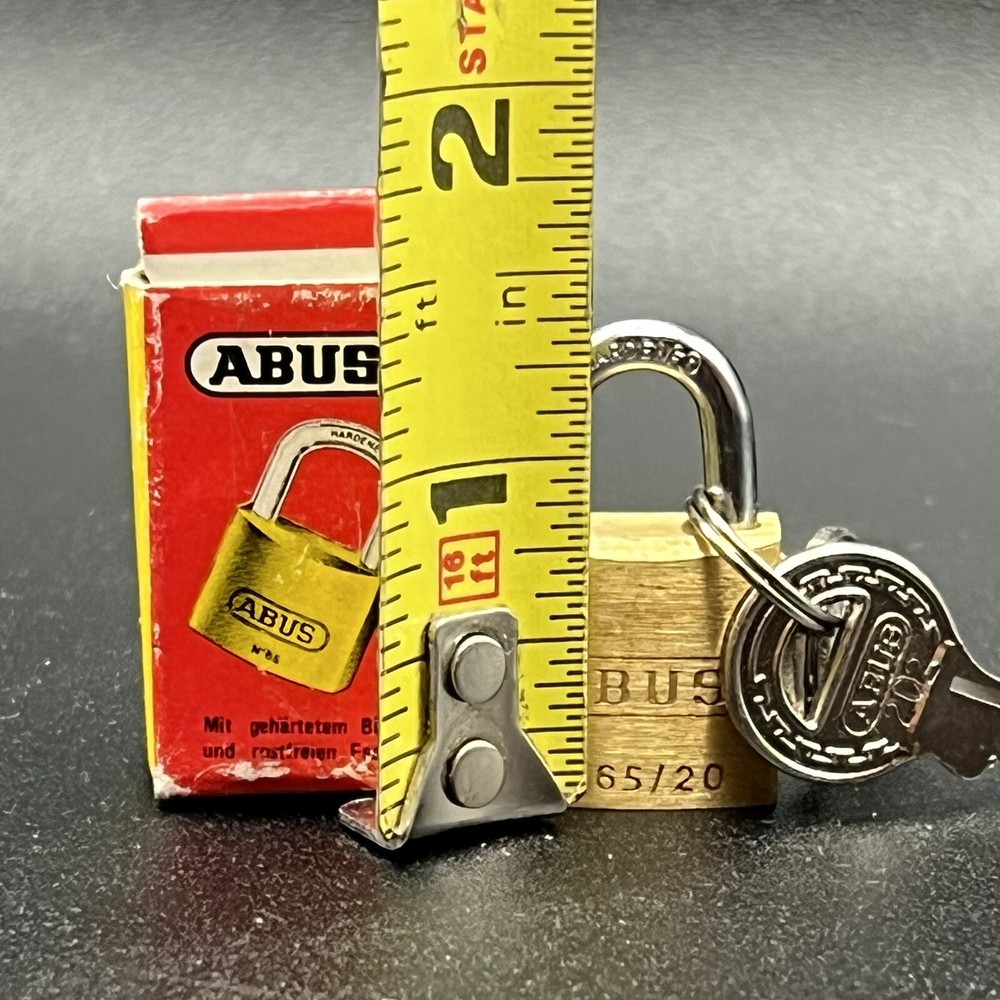 ABUS 65/20 Solid Brass Padlock T1