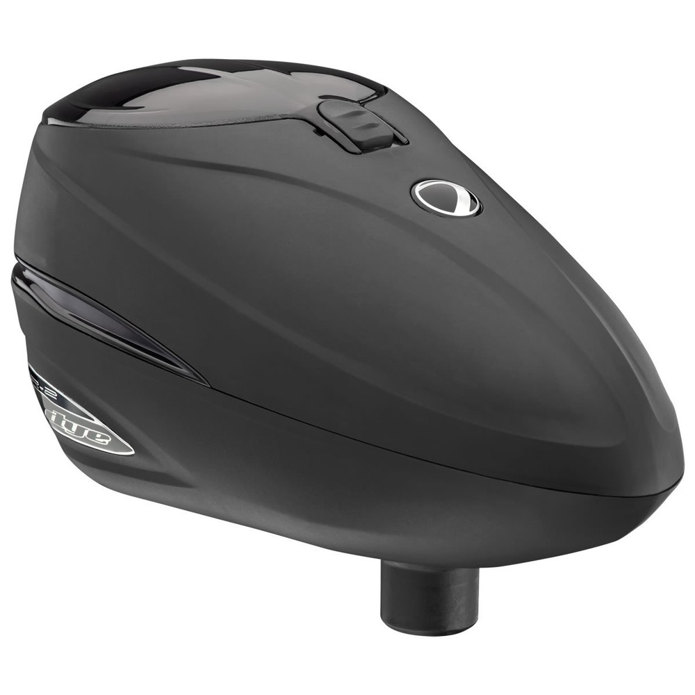 Dye R2 Loader / Hopper - Black / Black - Paintball