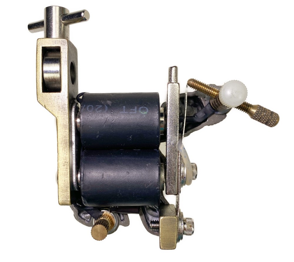 Devil Demon Tattoo Ink Painter Machine Accessory Metal Goth Skeleton Untested