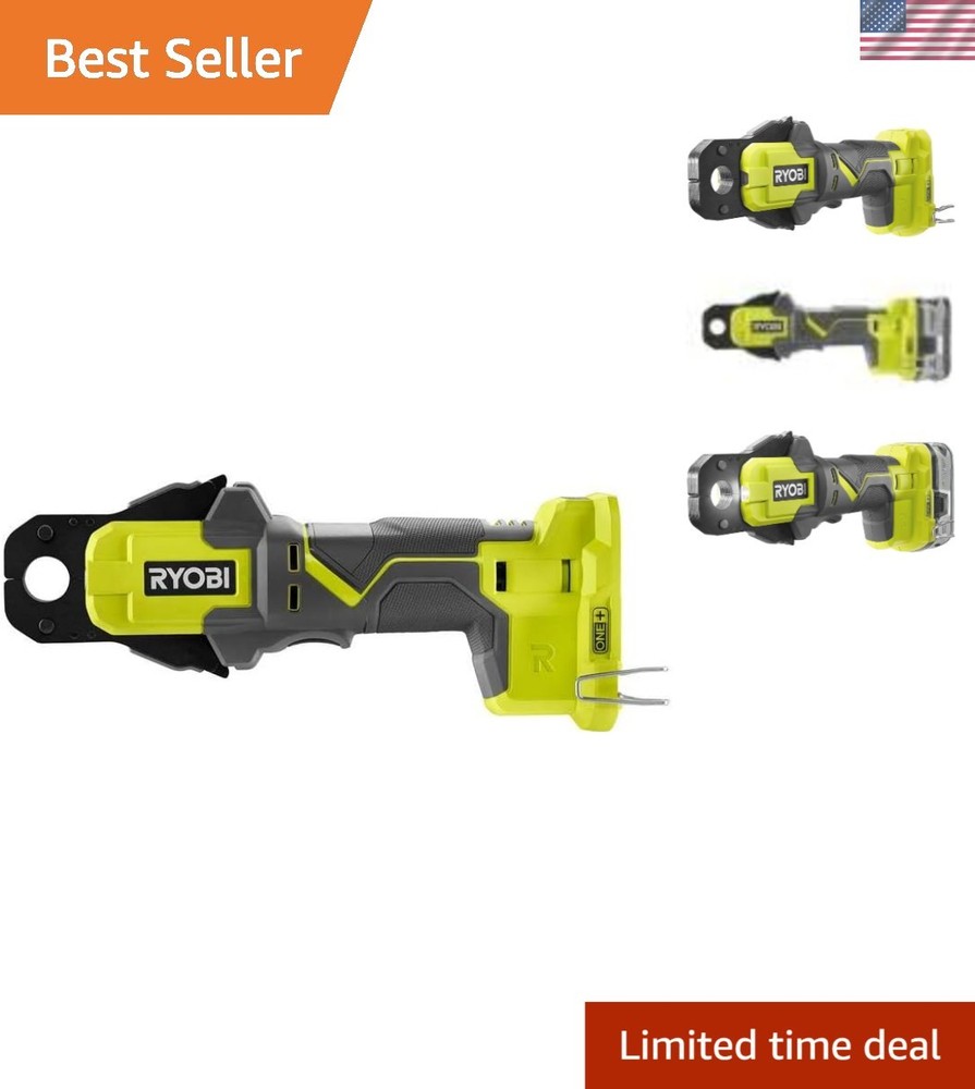 Durable 18V PEX Crimping Tool with Multi-Size Capability - Reliable Performance