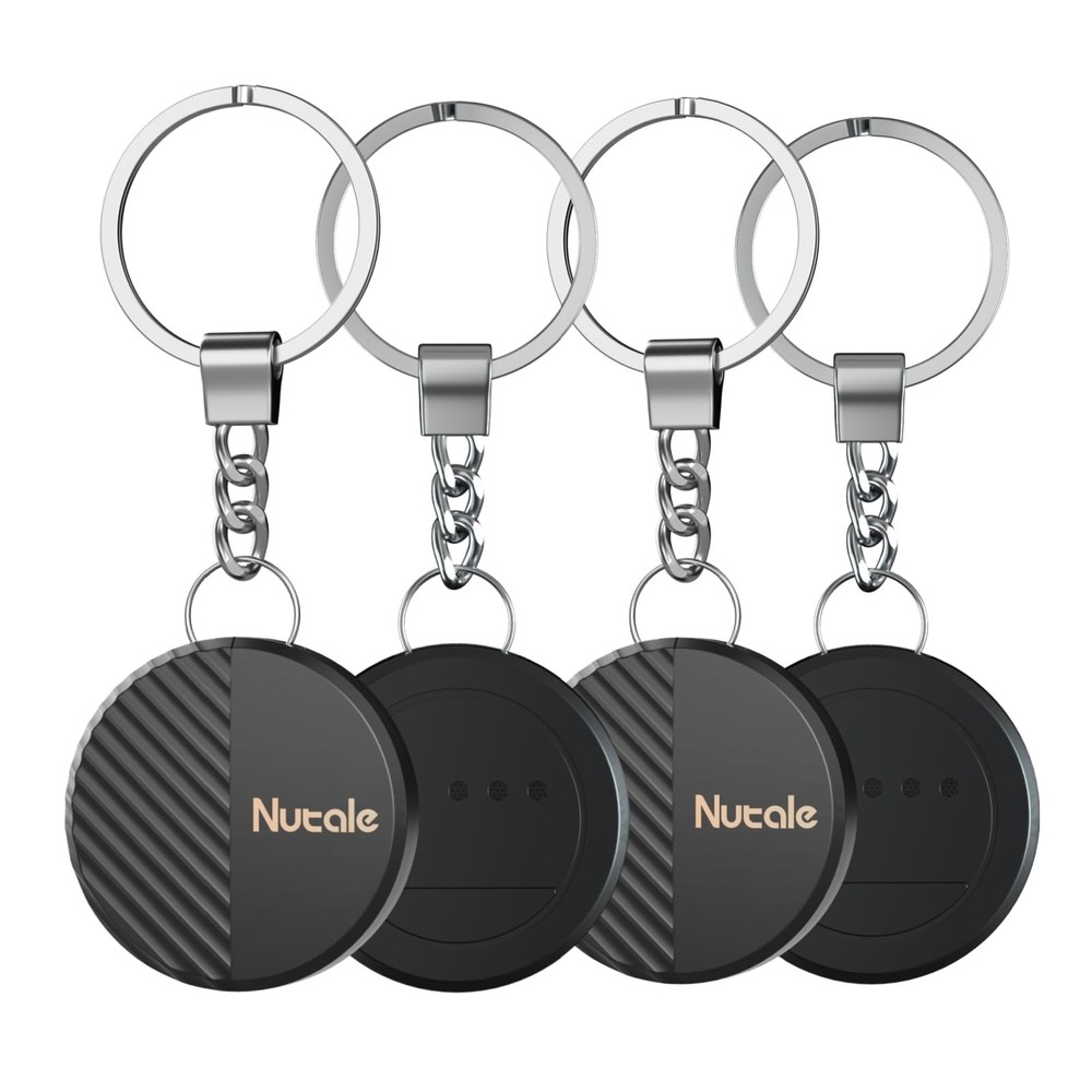 NutaleTag Key Finder 4 Pack - Only iOS - Bluetooth Smart Item Tracker Tag - W...