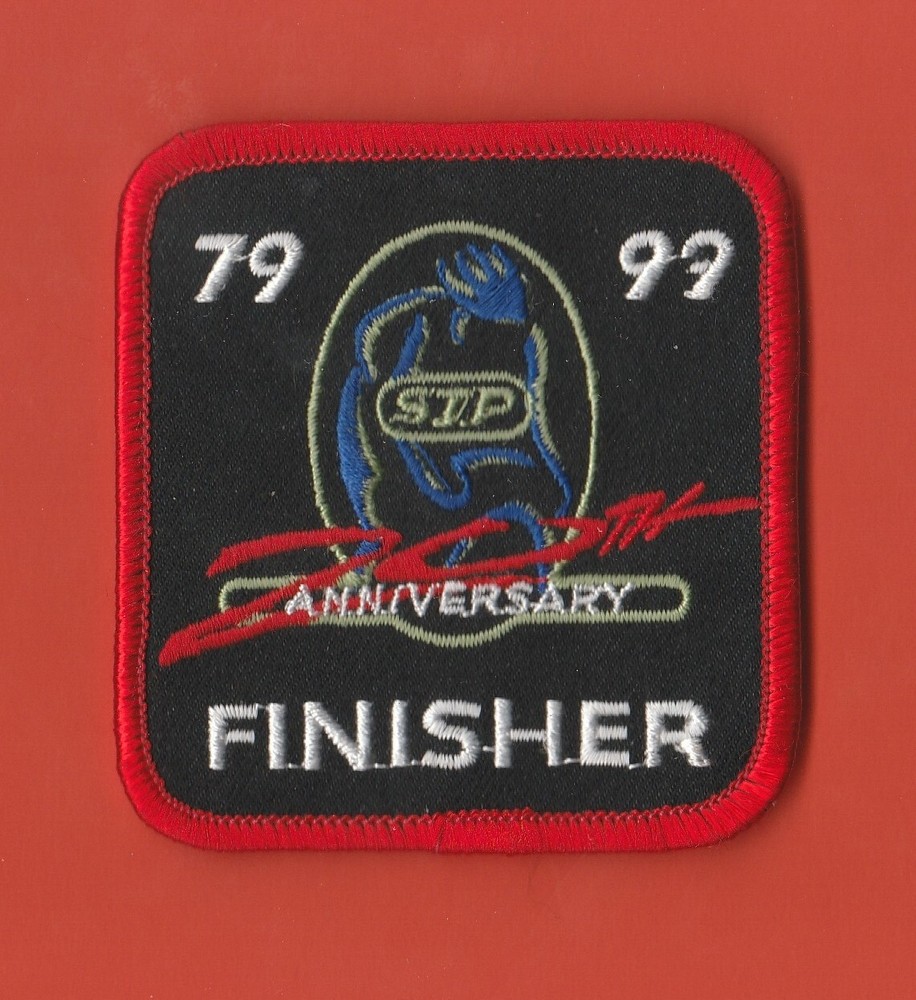 1979 / 99 STP 20TH ANNIVERSARY FINISHER PATCH
