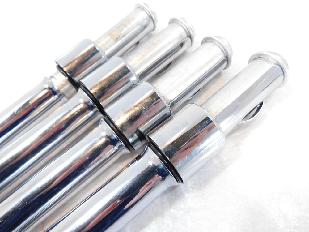 Set Harley Davidson Electra Glide Dyna & Softail Push Rod Pushrod Cover Tubes