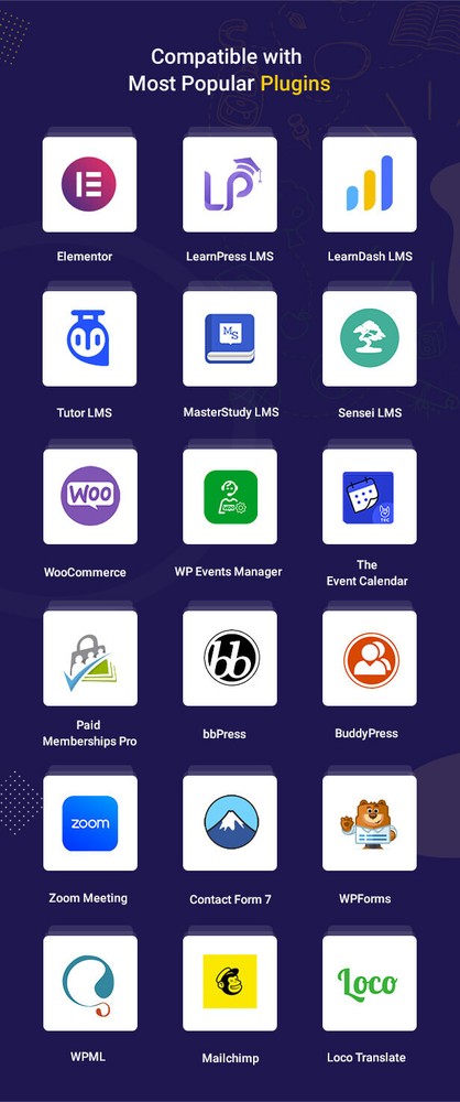 Edubin 9.4.3 - Education Wordpress Theme Websites GPL LearnPress LMS, Tutor LMS