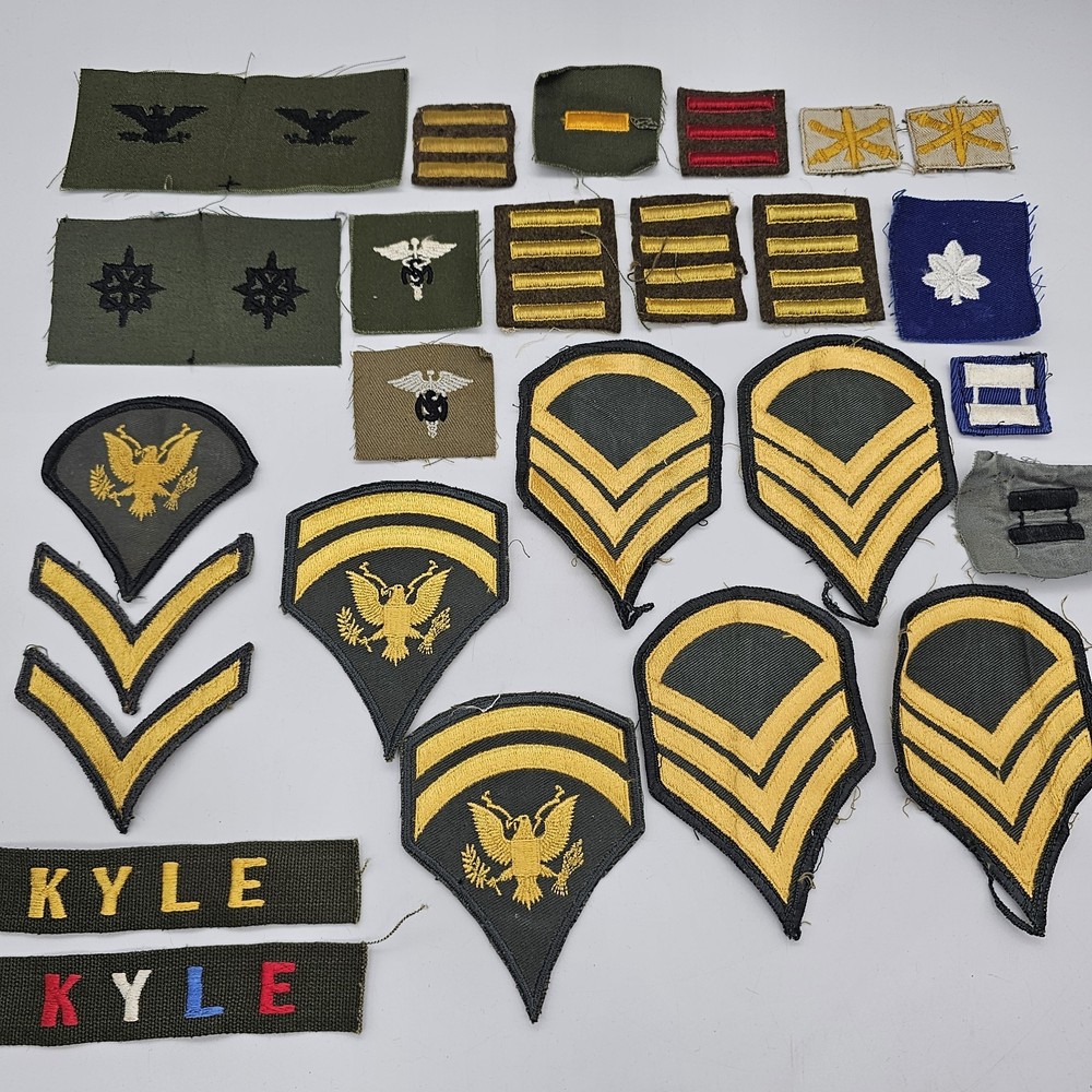 WW2 US Army Patch Lot