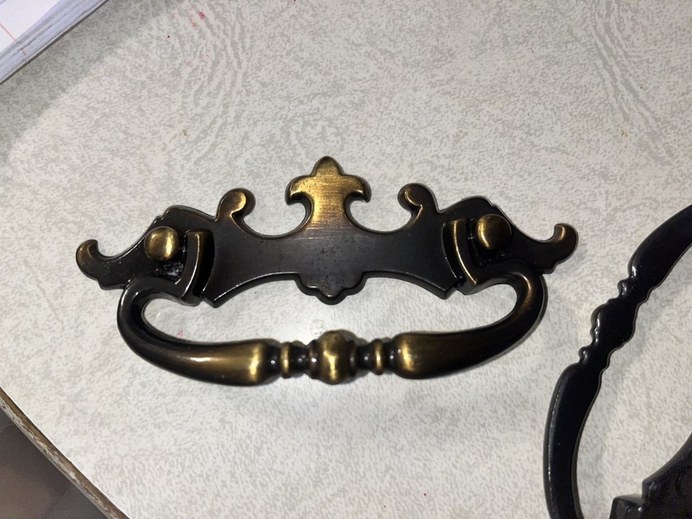 PACK OF 5 Antique Finish Pull (3" mounting) Amerock # 152
