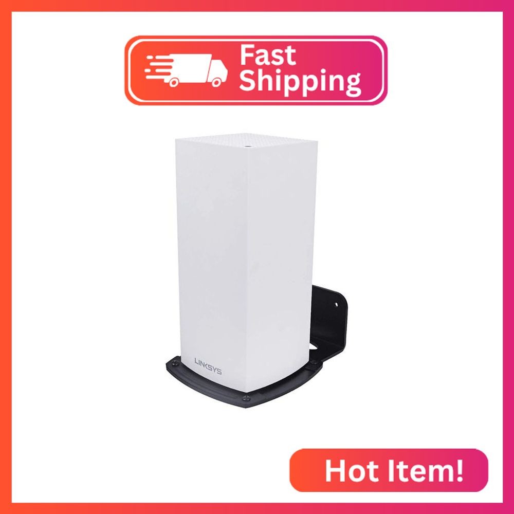 VOMENC Linksys Velop WiFi 6 Mesh Router Wall Mount Bracket Wall Mount Stand Hold