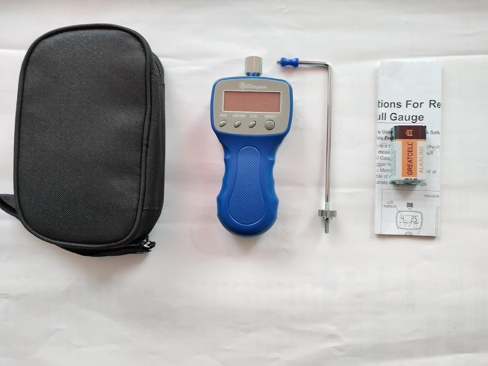 Precision RD Electronic Trigger Pull Gauge – Up To 12 lbs with Metric Conversion