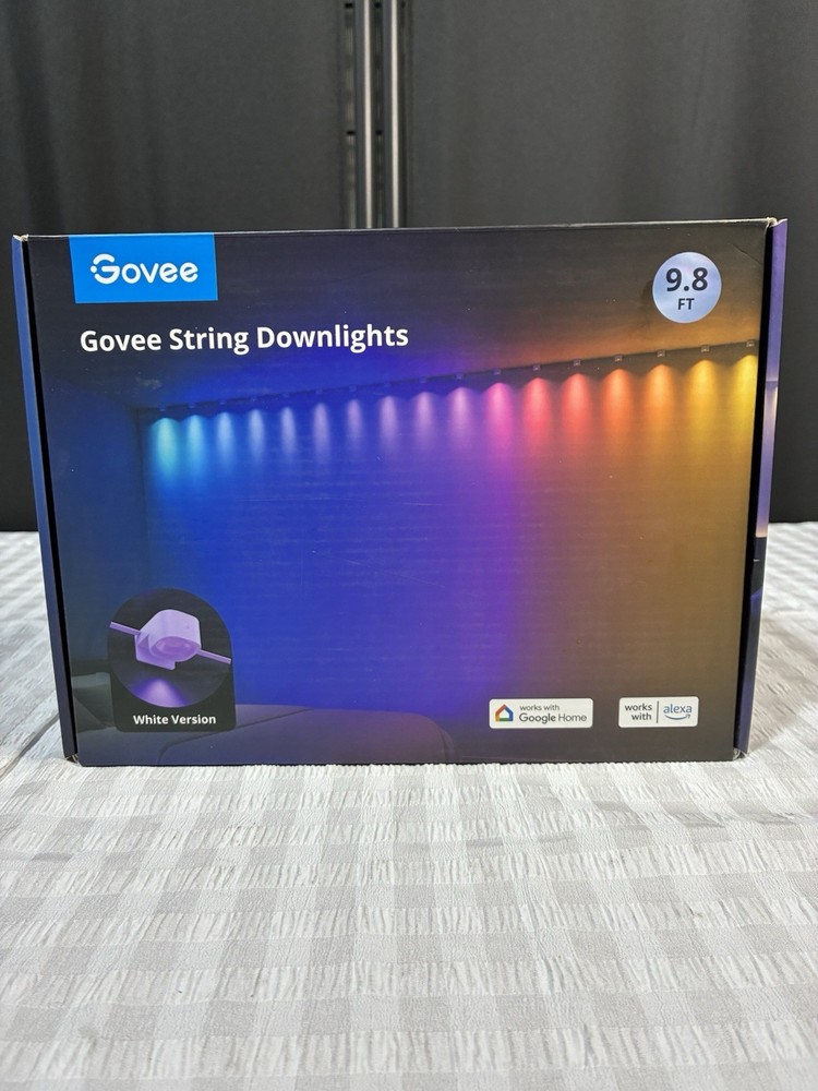 String lights w/ recessed fixtures,smart LED string lights compatible with Alexa
