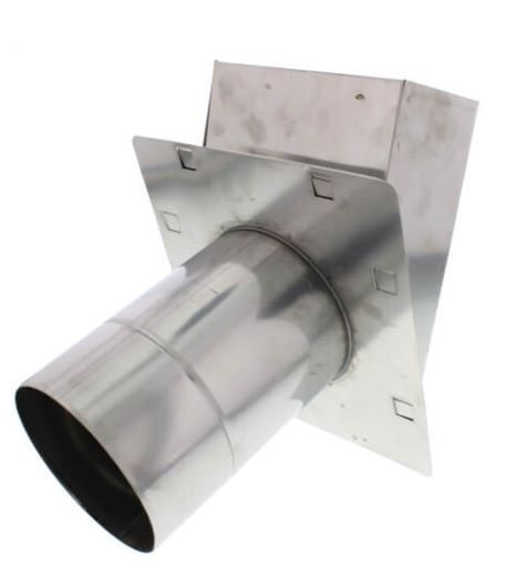 Z-Flex Z-Vent 4" Termination Hood Stainless Steel Venting (2SVSHTX04)