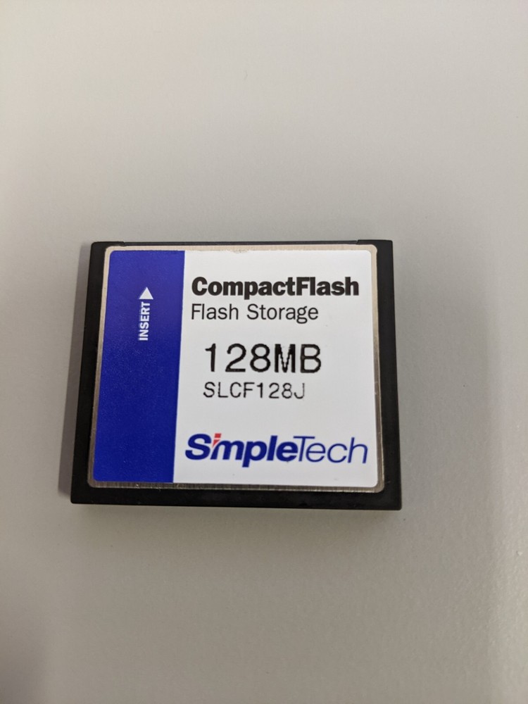 SimpleTech Digital Media 128MB CompactFlash Memory Card